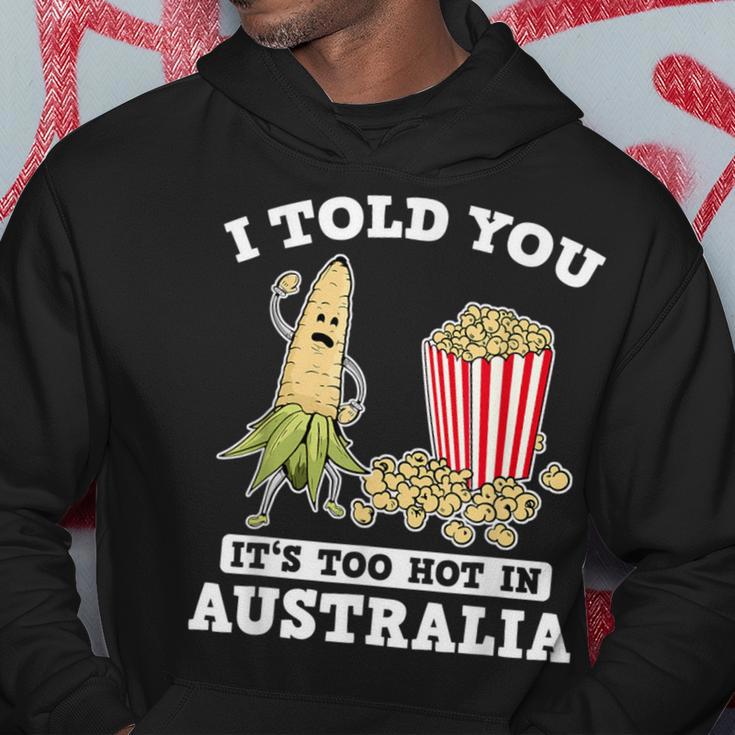 Ich Habe Dir Gesagt Ein Roadtrip Durch Australien Souvenir Popcorn Witz Reisen Kapuzenpullover Lustige Geschenke