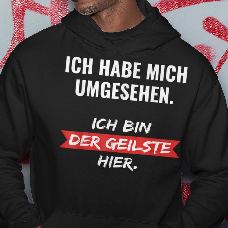 Ich Habe Mich Umsehen Kapuzenpullover Lustige Geschenke