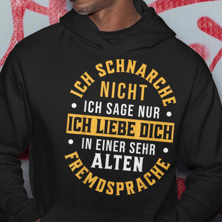 Ich Schnarche Nicht Schnarcher Saying Snoring Kapuzenpullover Lustige Geschenke