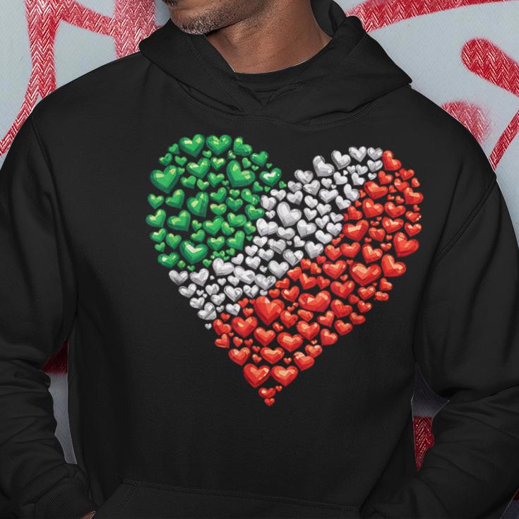 Italy Flag Heart Of Passion For Italy Kapuzenpullover Lustige Geschenke