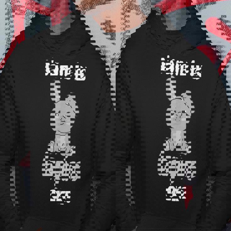 J’Aime Les Lapins Ok Lapin Mignon Sweat à capuche Cadeaux drôles