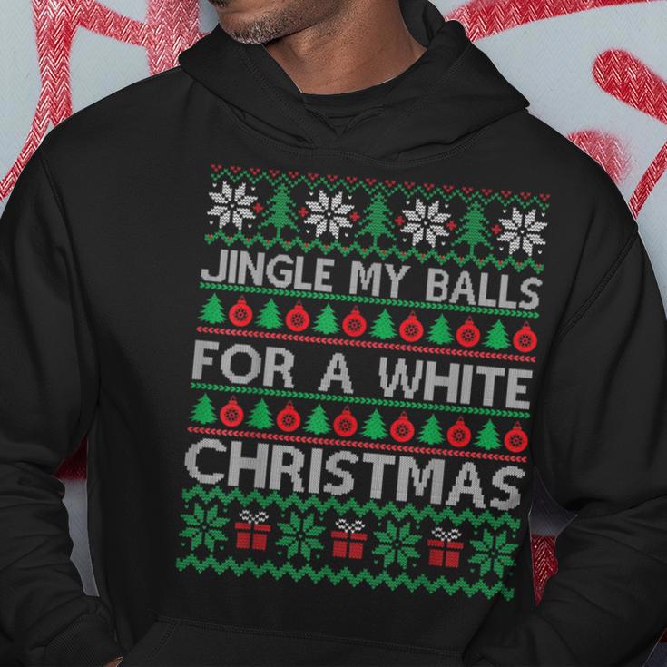 Jingle My Balls For A Christmas Divertidos Jingle Balls Sudadera Regalos divertidos