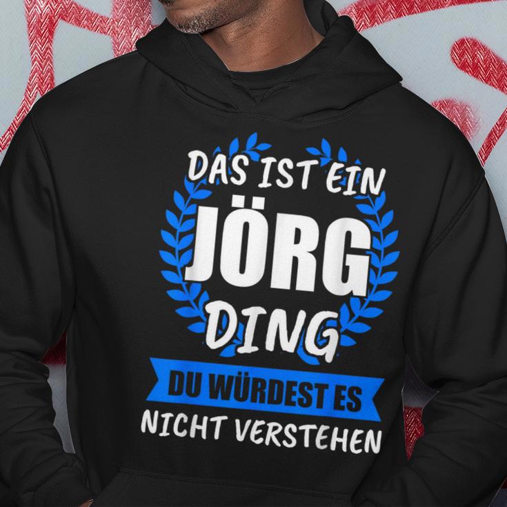 Jörg Name First Name Nickname Kapuzenpullover Lustige Geschenke