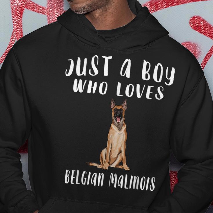 Im Just A Boy Who Loves Belga Malinois Regalo Para Amante De Perros Sudadera Regalos divertidos