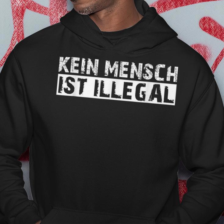 Kein Mensch Ist Illegal Anti Rassismus Tolerance Kapuzenpullover Lustige Geschenke