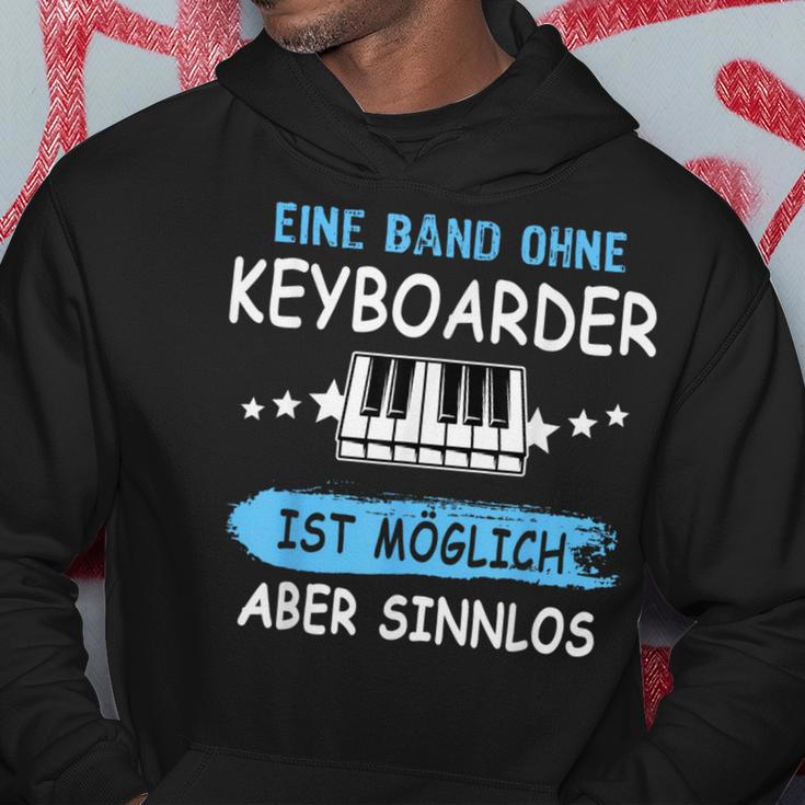 Keyboarder Musician Fun Sayings Music Piano Accessories Kapuzenpullover Lustige Geschenke