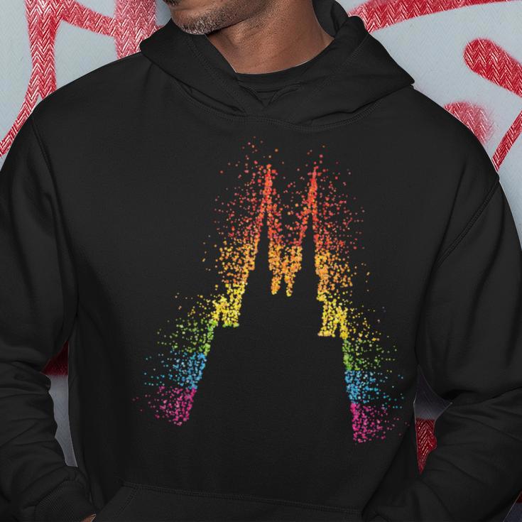 Kölner Dom Regenbogen Regenbogenfahne Pride Lgbtq Lesbisch Kapuzenpullover Lustige Geschenke