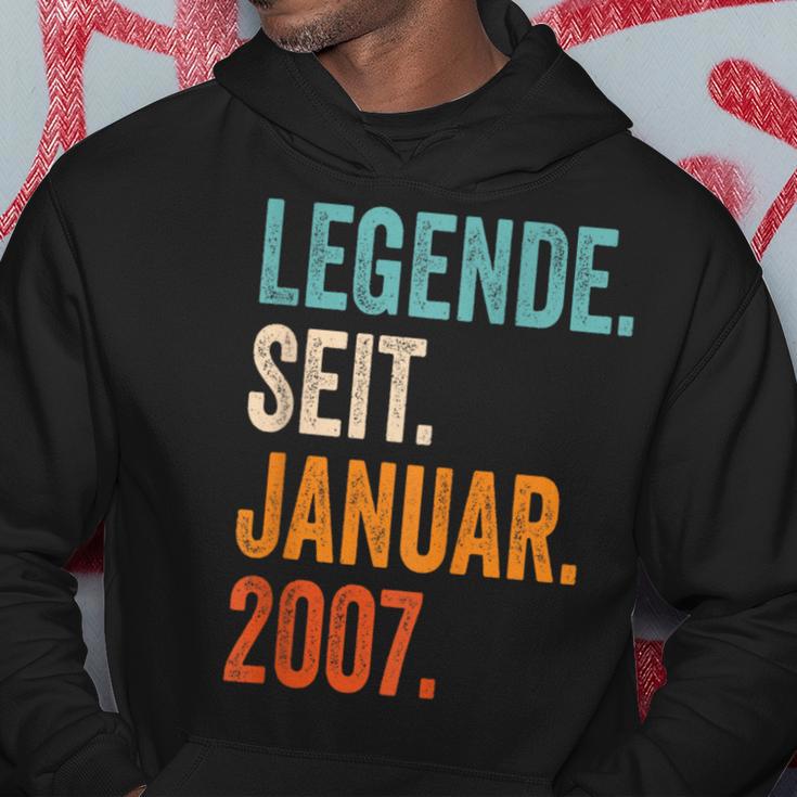 Legend Since January 2007 17 Years Kapuzenpullover Lustige Geschenke