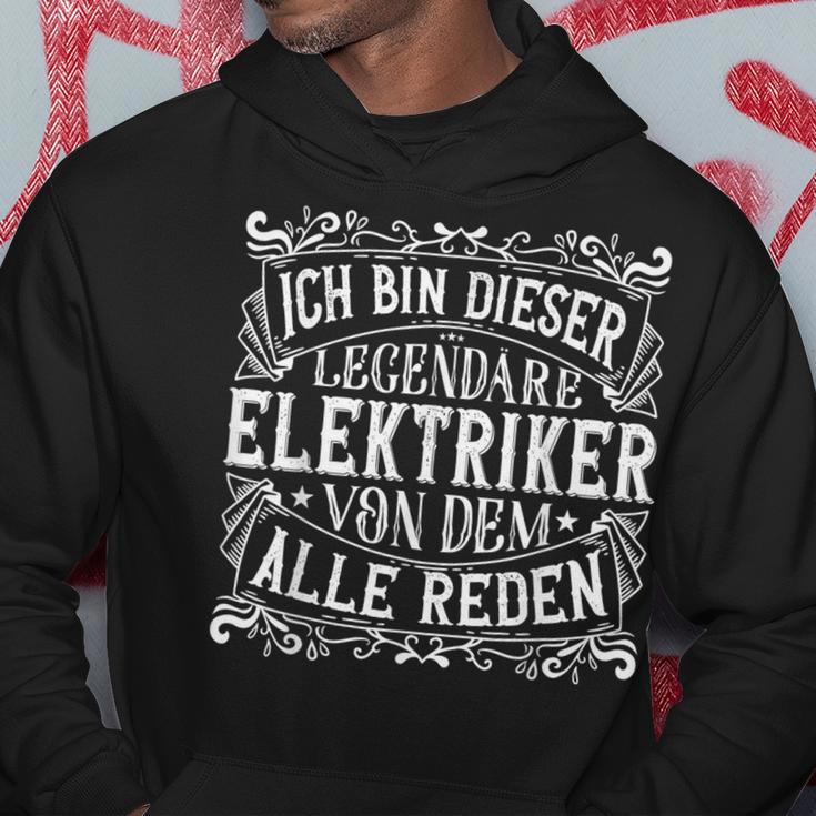 Legendary Electronician Work & Work Electrician Kapuzenpullover Lustige Geschenke