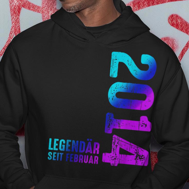 Legendary Since February 2014 Birthday Limited Edition Kapuzenpullover Lustige Geschenke