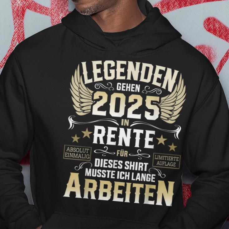 Legends Go Into Retirement 2025 Long Work For Retirees Kapuzenpullover Lustige Geschenke