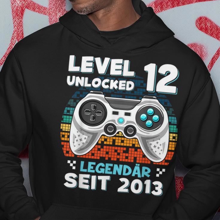 Level 12 Jahre Geburtstags Junge Gamer 2013 Geburtstag Kapuzenpullover Lustige Geschenke