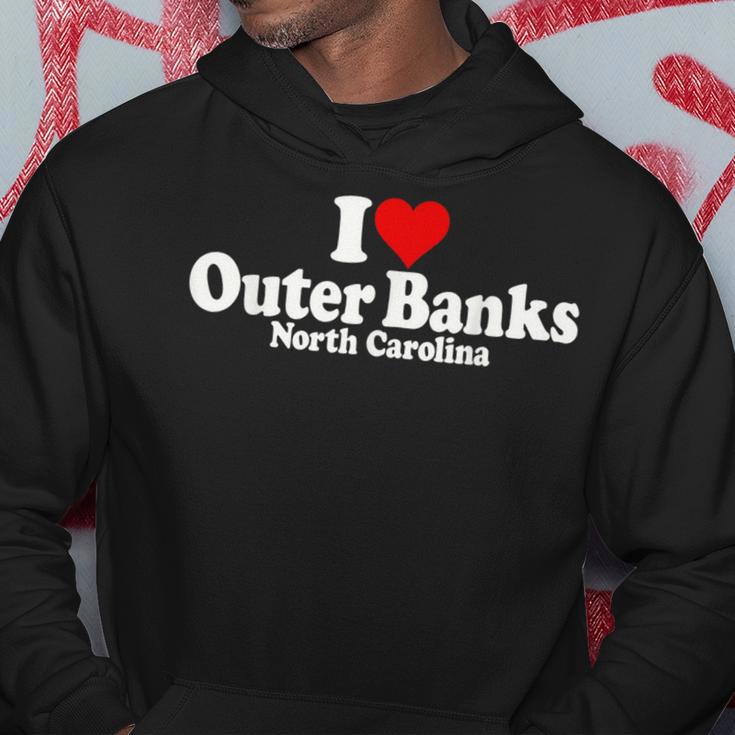 I Love Heart The Outer Banks North Carolina Obx Kapuzenpullover Lustige Geschenke