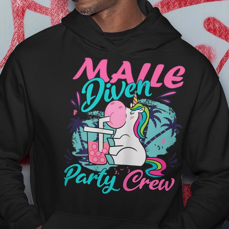 Malle Diven Party Crew Saufen Kapuzenpullover Lustige Geschenke