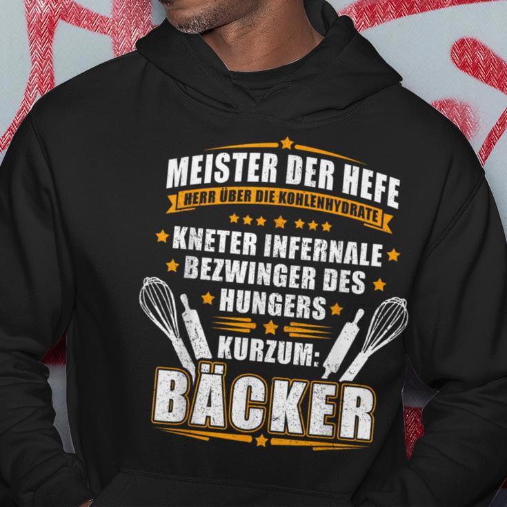 Master Of The Yeast And Mr Over The Carbohydrates Bakers Kapuzenpullover Lustige Geschenke