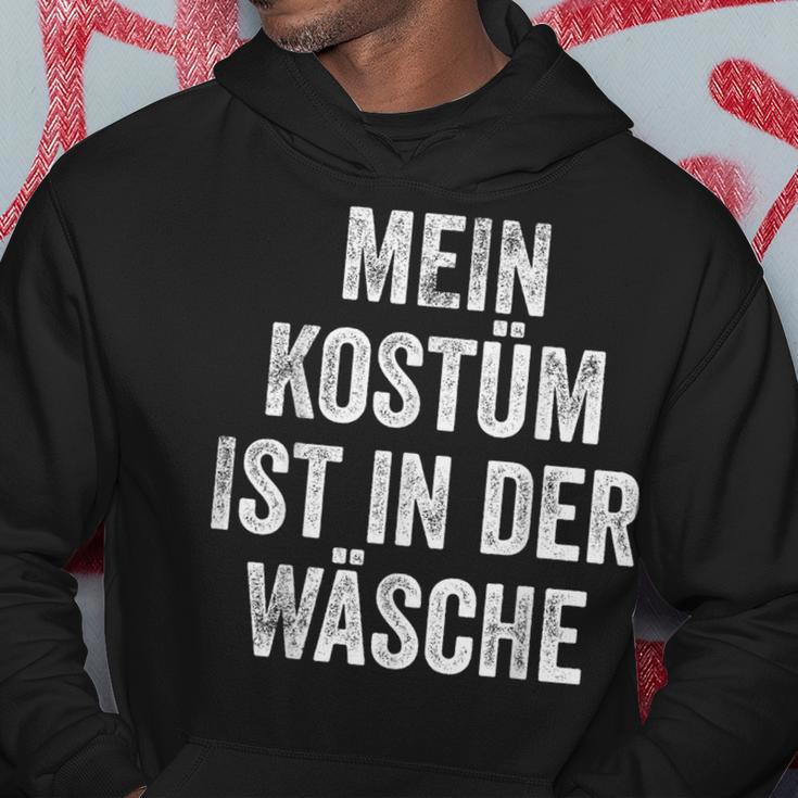 Mein Costume Ist In Der Wäsche Carnival Man Fancy Dress Kapuzenpullover Lustige Geschenke