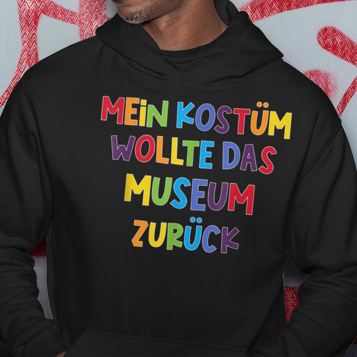 Mein Kostüm Wollte Das Museum Back Carnival & Fancy Dress Kapuzenpullover Lustige Geschenke