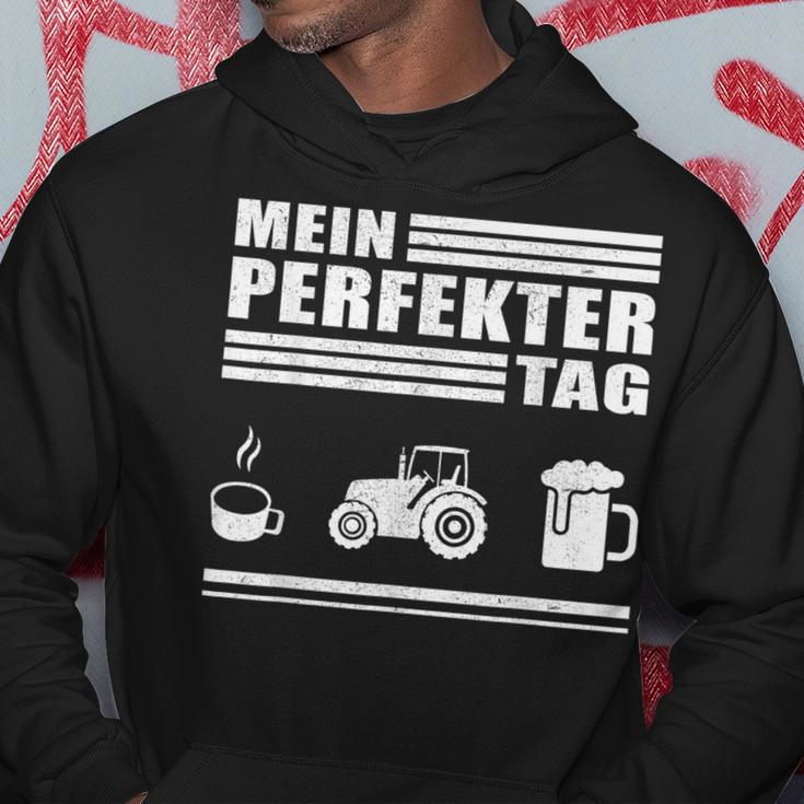 Mein Perfekt Tag Farmer Kapuzenpullover Lustige Geschenke