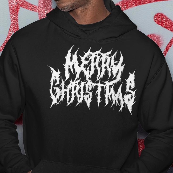 Merry Christmas Death Metal Metal Goth Xmas Kapuzenpullover Lustige Geschenke