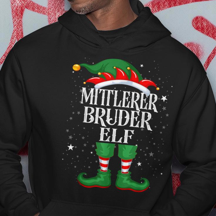 Middle Brother Elf Christmas Family Christmas Kapuzenpullover Lustige Geschenke