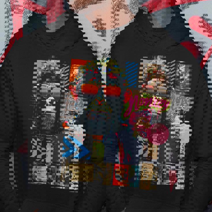 Mono Frontprint Arte Gráfico Animal Obra De Arte Monkey Sudadera Regalos divertidos