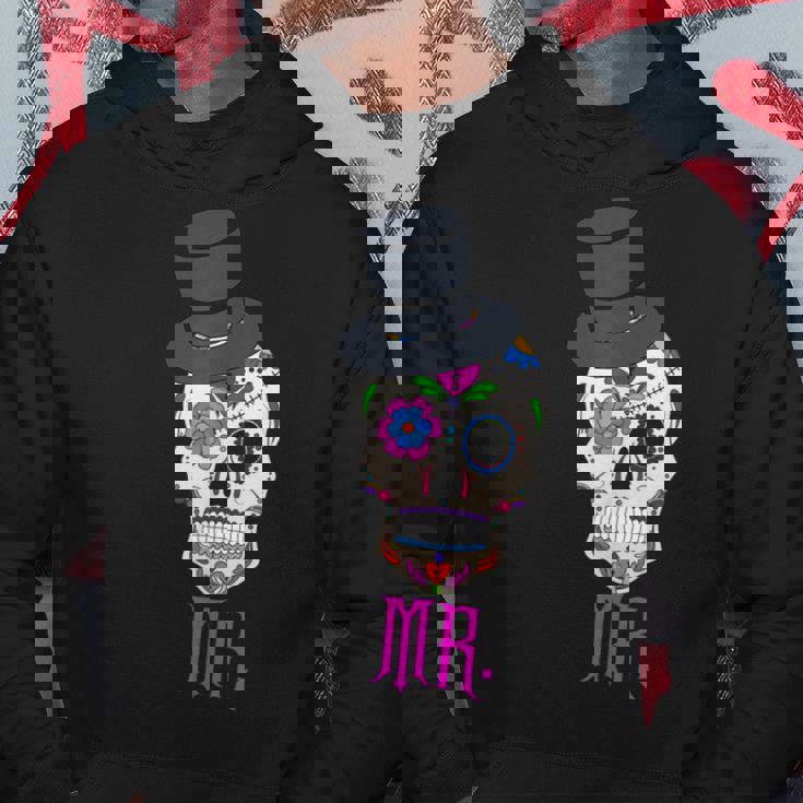Mr Sugar Intage Avec Tête De Mort Dia De Los Muertos Sweat à capuche Cadeaux drôles