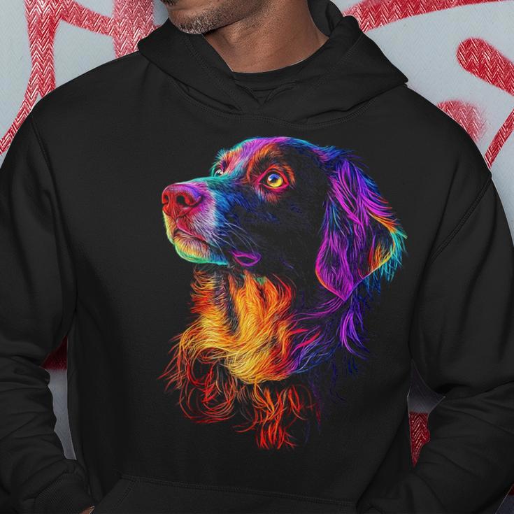 Munsterlander Dog Graphic Pet Colourful Munsterlander Kapuzenpullover Lustige Geschenke