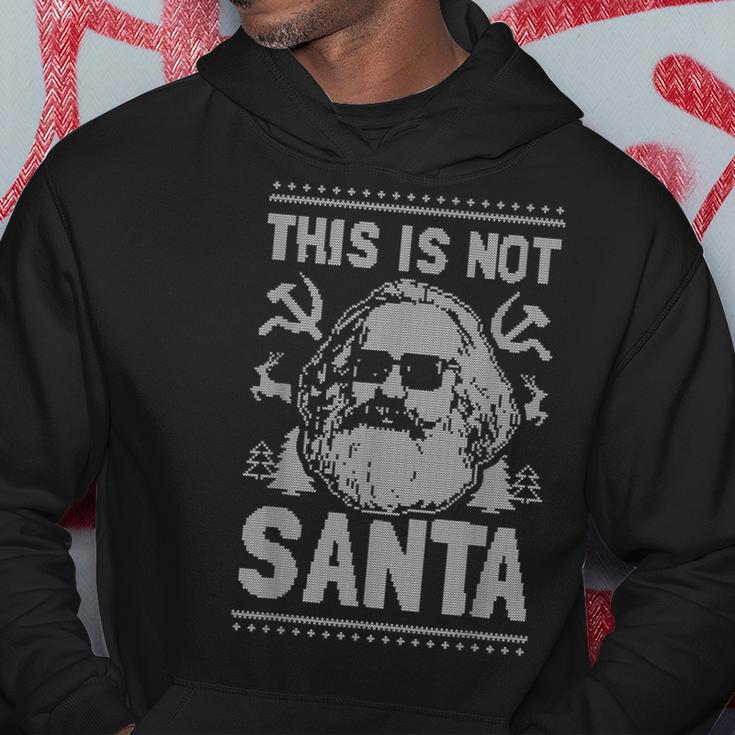 This Is Not Santa Karl Marx Christmas Communist Kapuzenpullover Lustige Geschenke