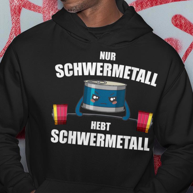 Nur Schwermetall Hebt Schwermetall Kapuzenpullover Lustige Geschenke