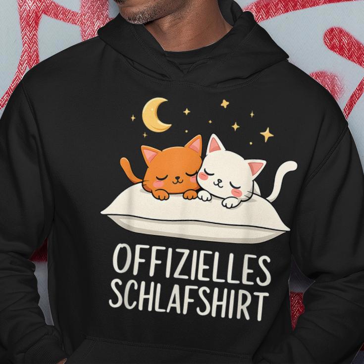 Official Sleep Cat Cat Kapuzenpullover Lustige Geschenke