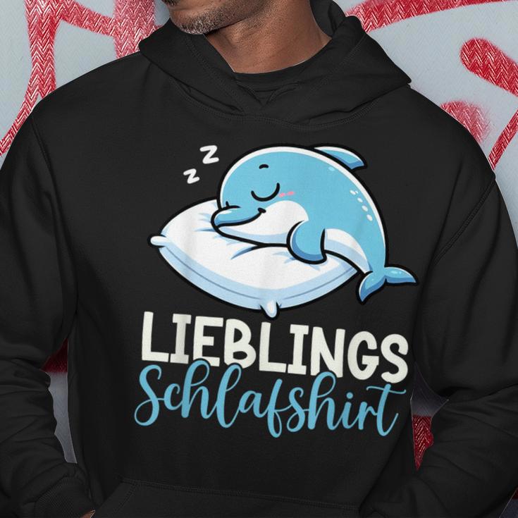 Official Sleep Dolphin Pyjamas Napper Kapuzenpullover Lustige Geschenke