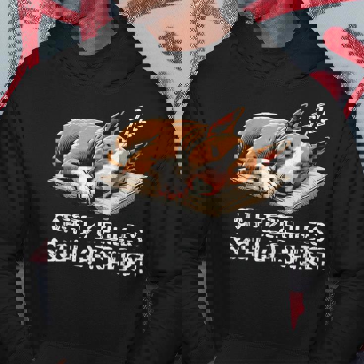 Offizielles Schlaf Bullterrier Hunde Hund Hunderasse Kapuzenpullover Lustige Geschenke