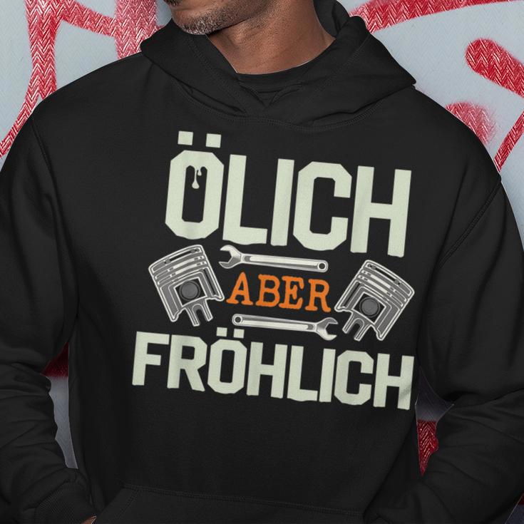 Olich Aber Fröhlich Oil Mechanic Car Screwdriver Kapuzenpullover Lustige Geschenke