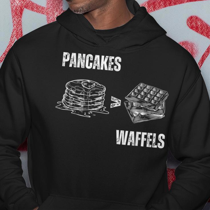 Pancakes Over Waffles Kapuzenpullover Lustige Geschenke