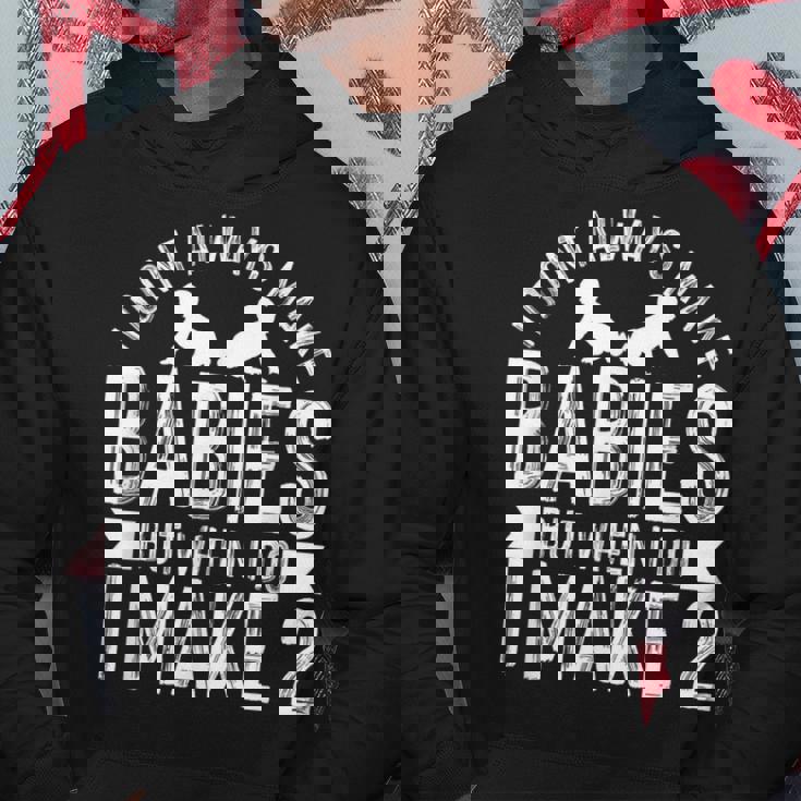 Papá Gemelos Mellizos Padre Sudadera Regalos divertidos