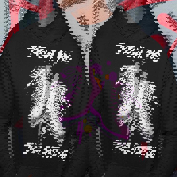 Je Peux Pas J'ai Patinage Vintage Humour Patineuse Sweat À Capuche