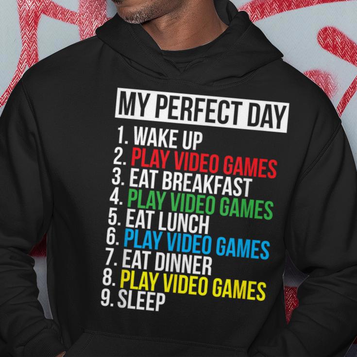 My Perfect Dayideo Games Cool Gamer Kapuzenpullover Lustige Geschenke