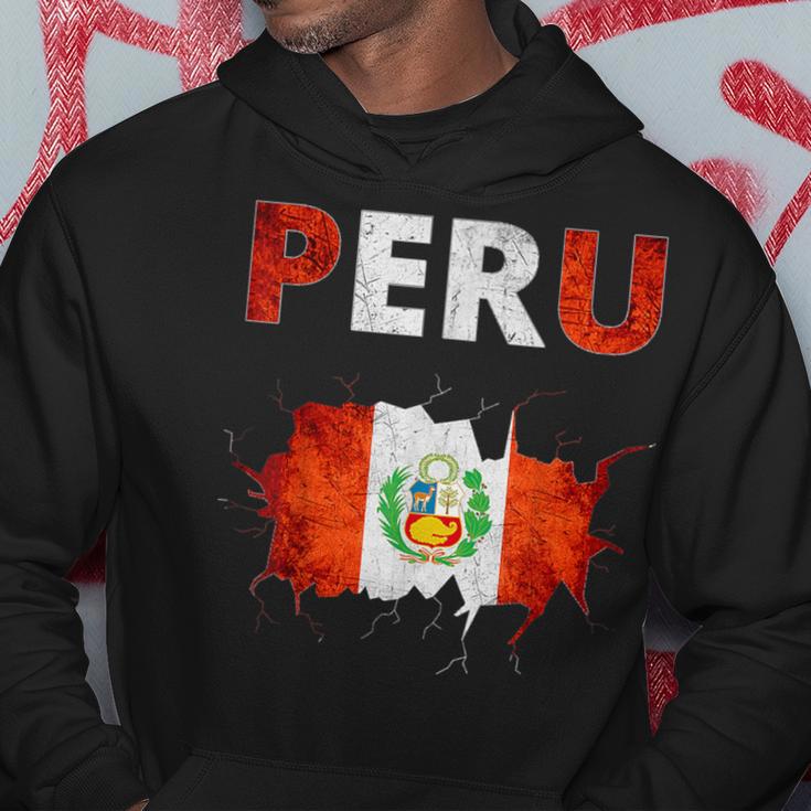 Peru Football Jersey Quali Peru Flag Kapuzenpullover Lustige Geschenke