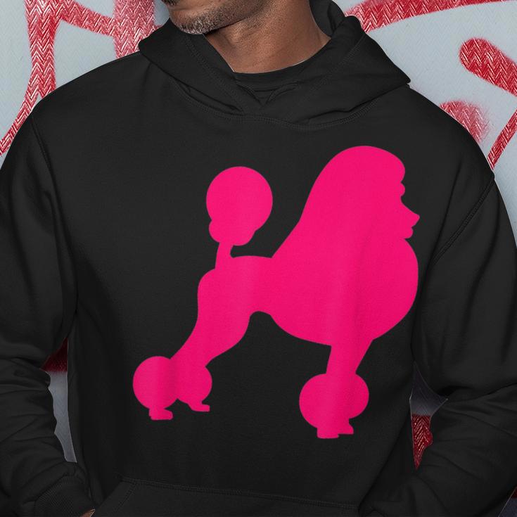 Pink Poodle Kapuzenpullover Lustige Geschenke