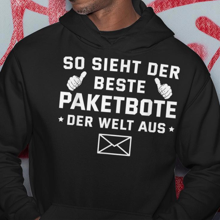 Postman Bester Paketbote Der Welt German Kapuzenpullover Lustige Geschenke