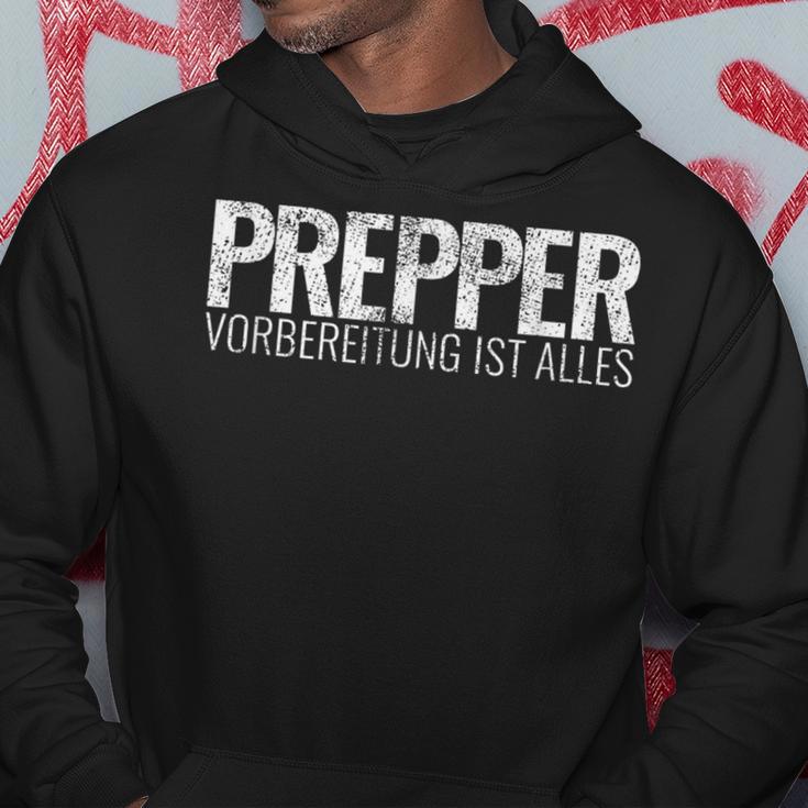 Prepper Preparation Ist Alles Survival Prepping Prepper Kapuzenpullover Lustige Geschenke