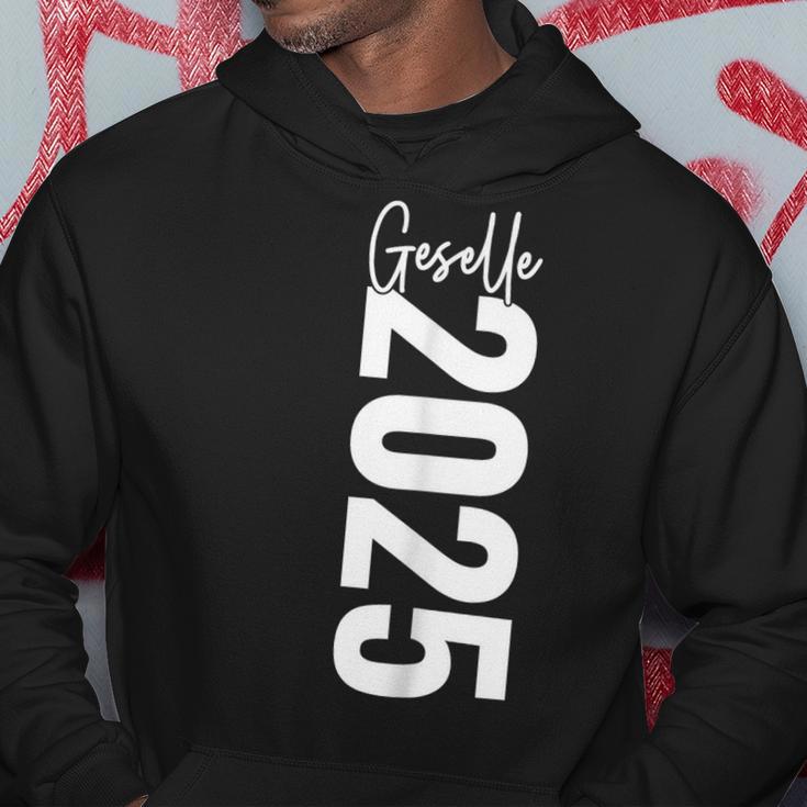 Prüfung Bestanden Geselle Abschluss 2025 Geschenk Schwarz Erwachsene Klein Klassisch Gesellenprüfung Bestanden Geselle 2025 Kapuzenpullover Lustige Geschenke