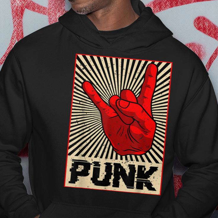 Punk Rock Music Against Nazis Against Right Kapuzenpullover Lustige Geschenke