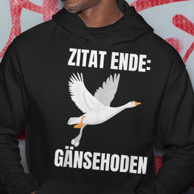 Quote End Goose Testicles Kapuzenpullover Lustige Geschenke