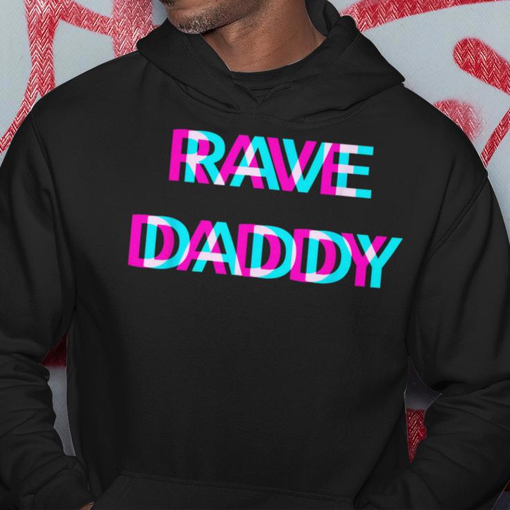 Rave Daddy Techno Edm Music Festival Father Dad Raver Kapuzenpullover Lustige Geschenke