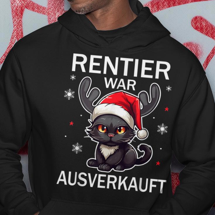 Reindeer Was Out Sold Cats Christmas Kapuzenpullover Lustige Geschenke