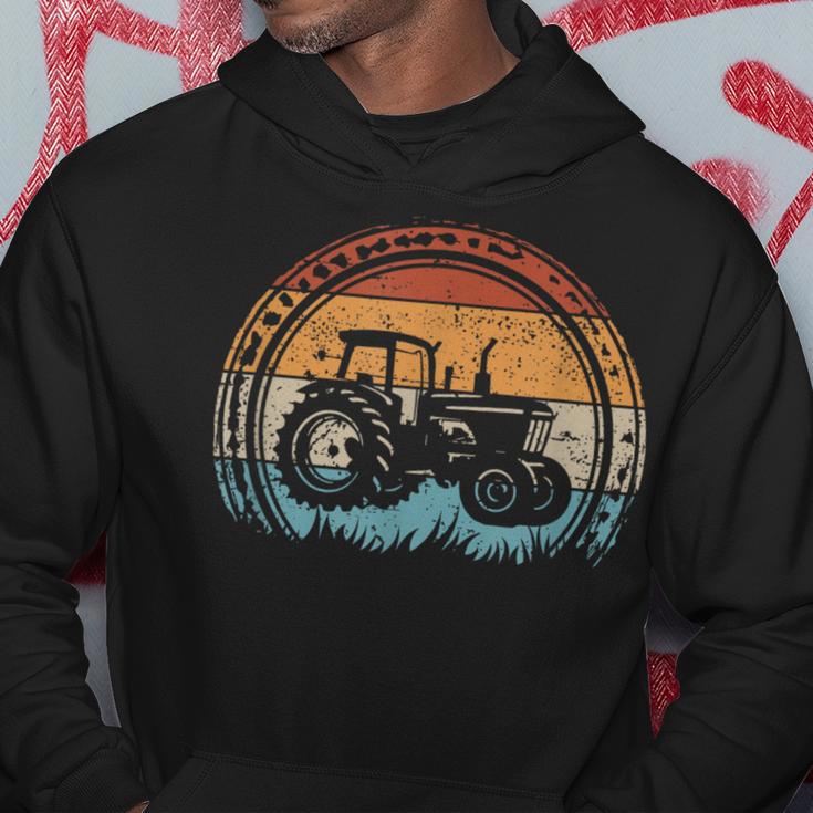 Retro Trekker Farmer Tractor Kapuzenpullover Lustige Geschenke