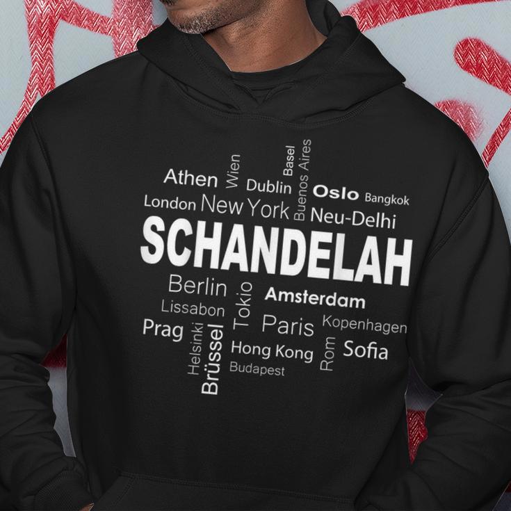 Schandelah New York Berlin Schandelah Meine Hauptstadt Kapuzenpullover Lustige Geschenke