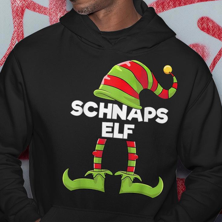 Schnapps Elf Outfit Christmas Family Elf Christmas Kapuzenpullover Lustige Geschenke