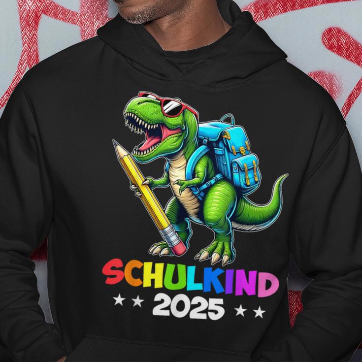 Schulkind 2025 DinoRex Jungen Dinosaurier Einschulung Kapuzenpullover Lustige Geschenke